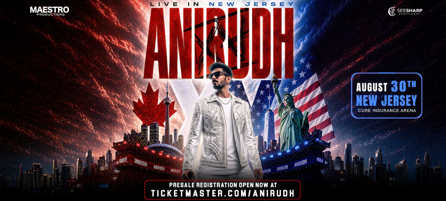 Anirudh XV Tour: Live in New Jersey