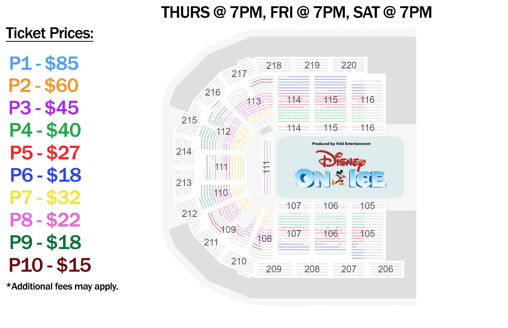 Seating Charts Cure Insurance Arena