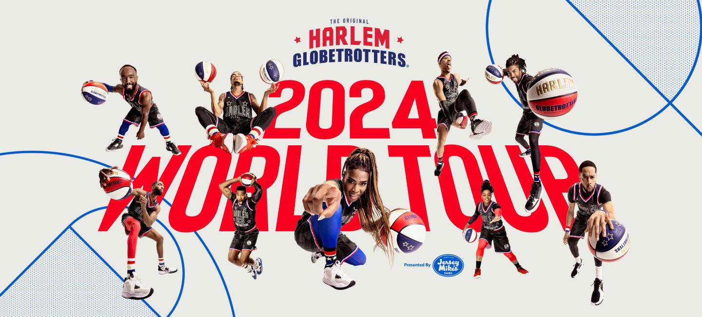 Harlem Globetrotters 2024 World Tour Presented by Jersey Mike's Subs