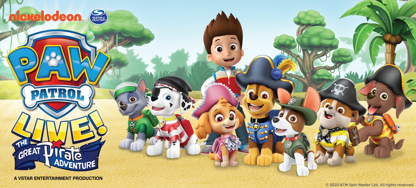 PAW Patrol Live! 'The Great Pirate Adventure'