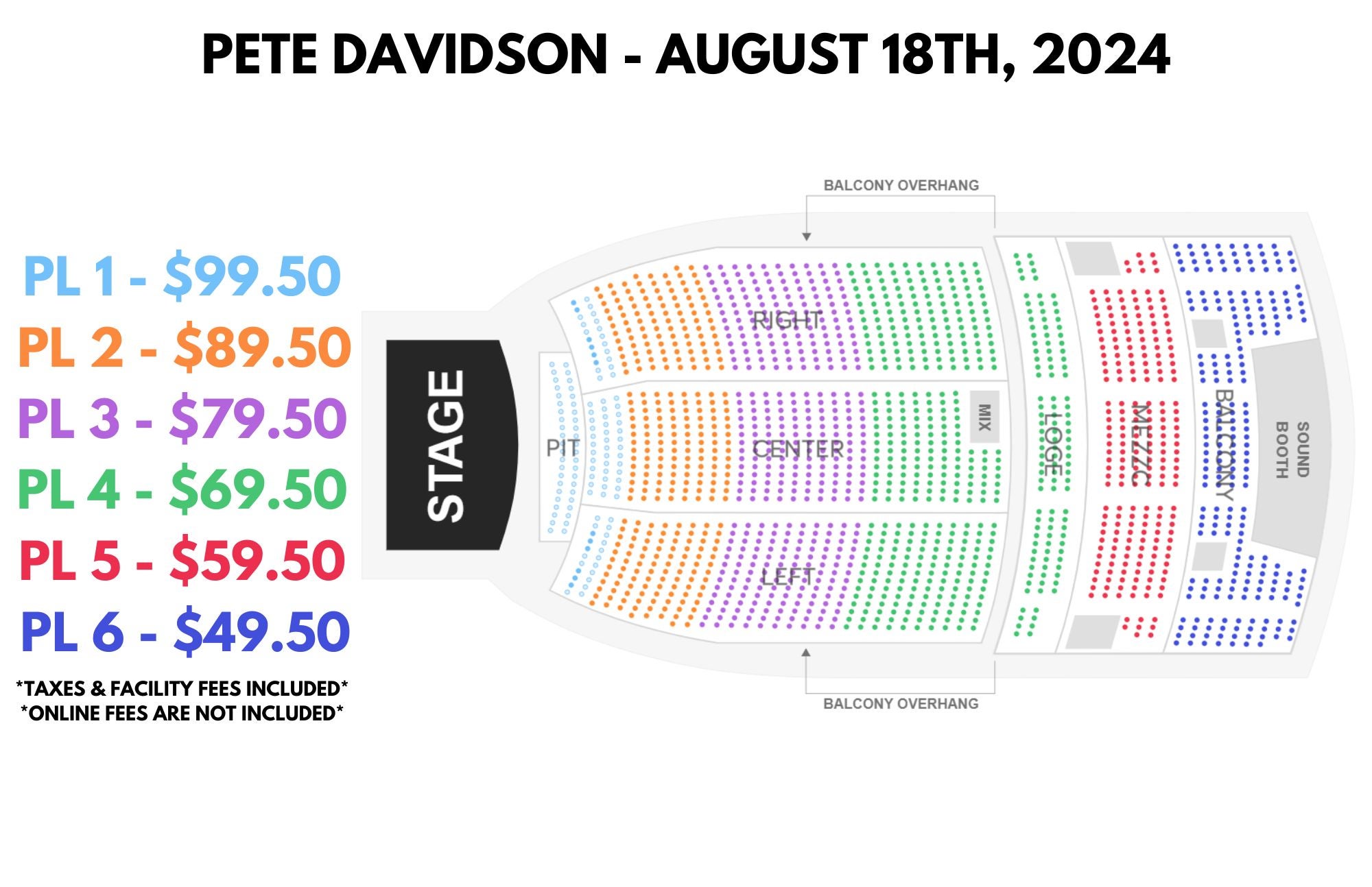 Seating Charts CURE Insurance Arena
